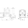 Fixation CAMOZZI B311216
