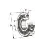 Logement de broche INA/FAG B7211CTP4SUL