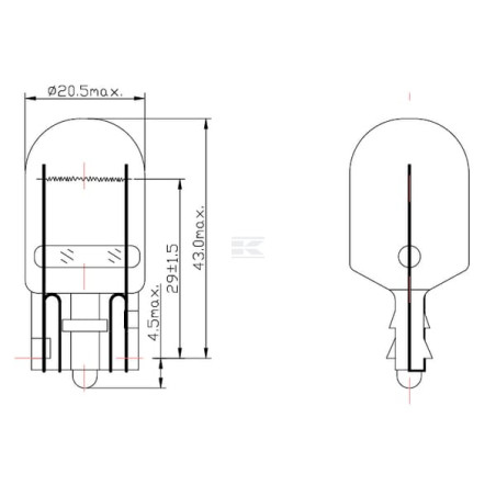 Ampoule UNIVERSEL B1241T20