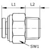 Raccord UNIVERSEL BSCS1018B
