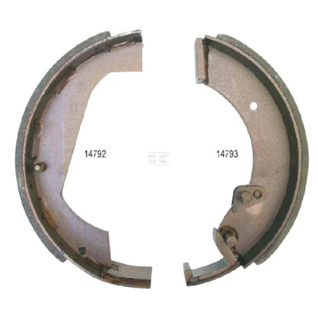 Patin de frein BPW BS14793