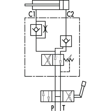 Valve de charrue OLEODINAMICA MARCHESINI C056V0280