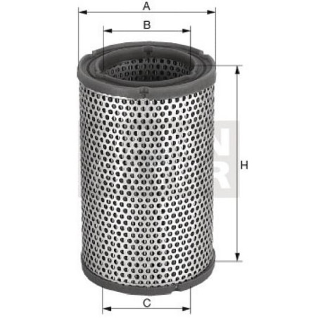 Filtre à air MANN-FILTER C16153