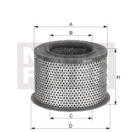 Filtre à air MANN-FILTER C23115