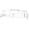 Vérin à gaz STABILUS CA049697