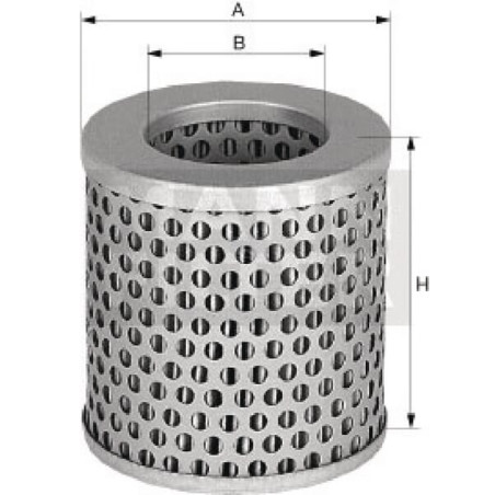 Filtre à air MANN-FILTER C7131