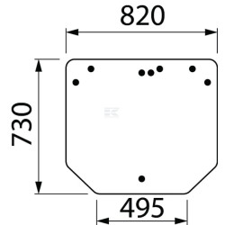 Vitre CARRARO CI393260