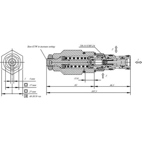 Clapet DANFOSS CB10AV2B1E100B00