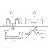 Latte profilée MENGELE CB9016020