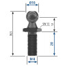 Boulon STABILUS CA8442LT