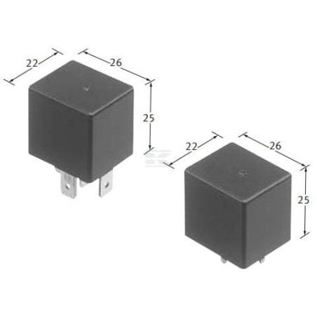 Relais UNIVERSEL CB1AH12V