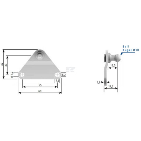 Support STABILUS CA8265WQ
