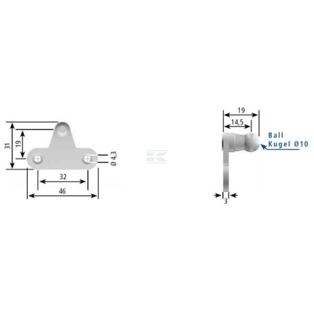 Support STABILUS CA7592TM