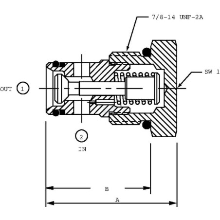 Clapet anti-retour DANFOSS CP1002B0005
