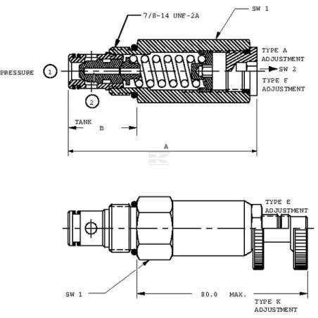 Régulateur DANFOSS CP2003B0AC