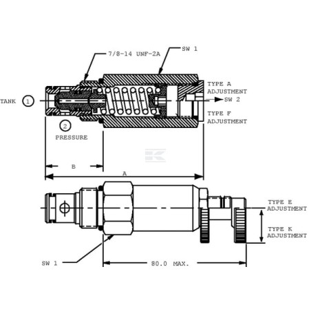 Régulateur DANFOSS CP2001B0AC