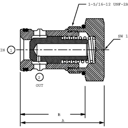 Clap anti-re DANFOSS CP1031B0005350