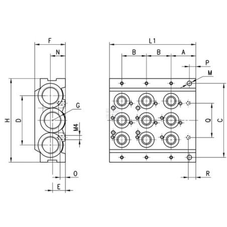 Module CAMOZZI CNVL3H3