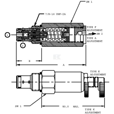 Régulateur DANFOSS CP2007B0AA