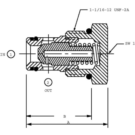 Clapet anti-retour DANFOSS CP1011B0005