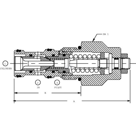 Clapet DANFOSS CP4411B0EA451