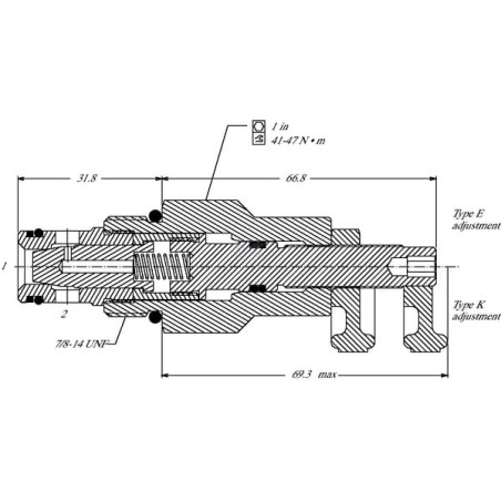 Cartouche DANFOSS CP6107B00E
