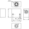 Carter en aluminium DANFOSS CP982A06M