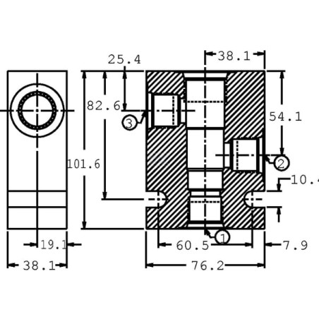 Corps DANFOSS CP9123A08