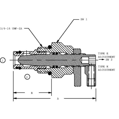 Fermeture DANFOSS CP6182B0E