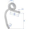 Dent de cultivateur UNIVERSAL CP356002