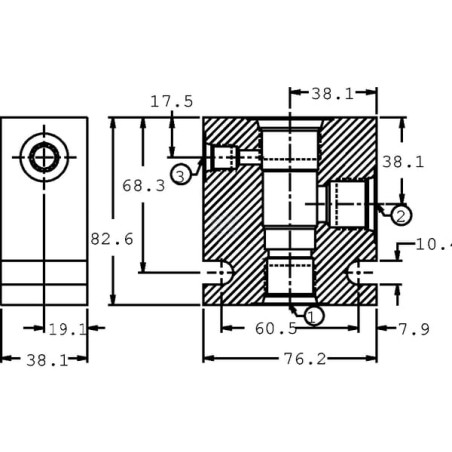 Corps DANFOSS CP9123SA12