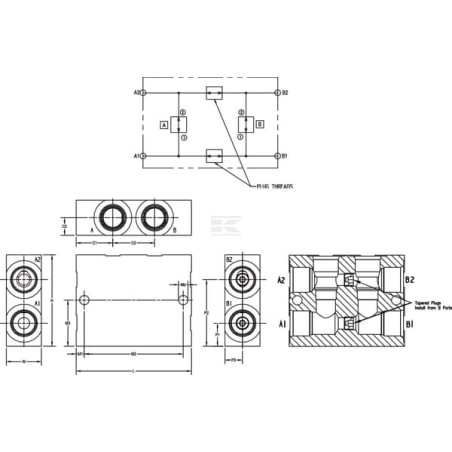 Boîtier DANFOSS DPL102S4B