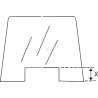 Pare-brise UNIVERSEL D6900