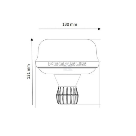 Gyrophare LED VIGNAL D14725