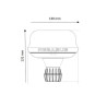 Gyrophare LED VIGNAL D14725