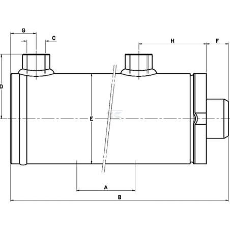 Kit de vérin UNIVERSEL D40702000