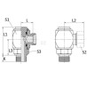 Raccord tournant VOSS DGWEV8SR14