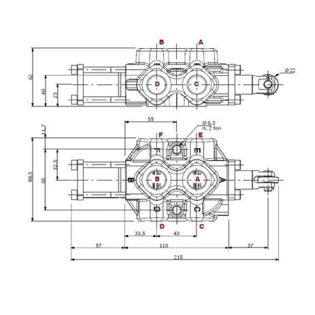 Douille WALVOIL DFC1006BSLP