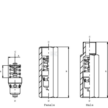 Valve de de descente WALVOIL DCV03001