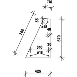 Pare-brise UNIVERSEL D7713