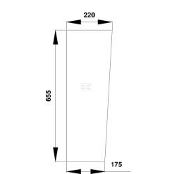 Pare-brise UNIVERSEL D7111