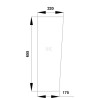 Pare-brise UNIVERSEL D7111