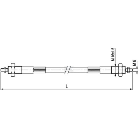 Câble GOPART D018C1X2500