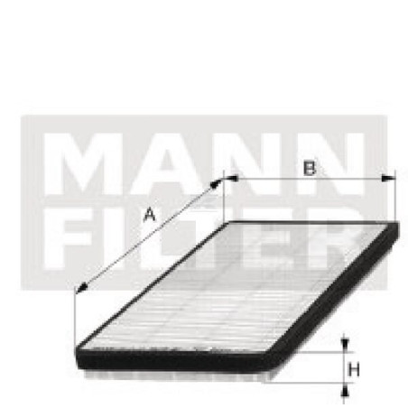 Filtre à air MANN-FILTER CUK27362