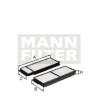 Filtre MANN-FILTER CU220012