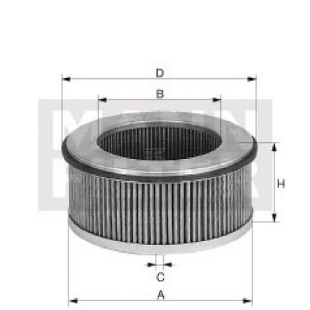 Filtre MANN-FILTER CU18361