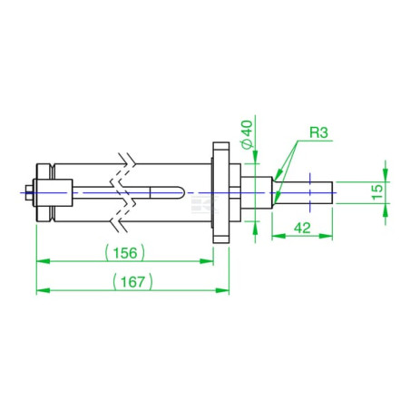 Vérin changement rapide UNIVERSEL CWP10CD40