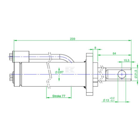 Vérin changement rapide UNIVERSEL CWP10CD40