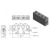 Bloc de distribution UNIVERSEL CWP414BSP90