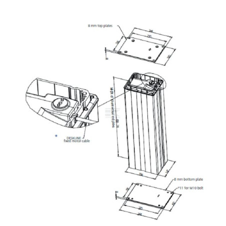 Colonne de levage LINAK DL230CA00500655